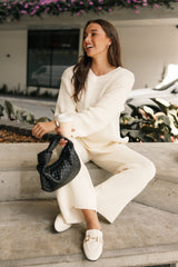 Mckinley Knit Pant - Cream