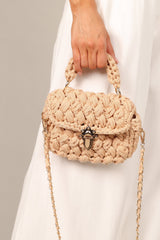 Veve Hand Woven Bag - Natural