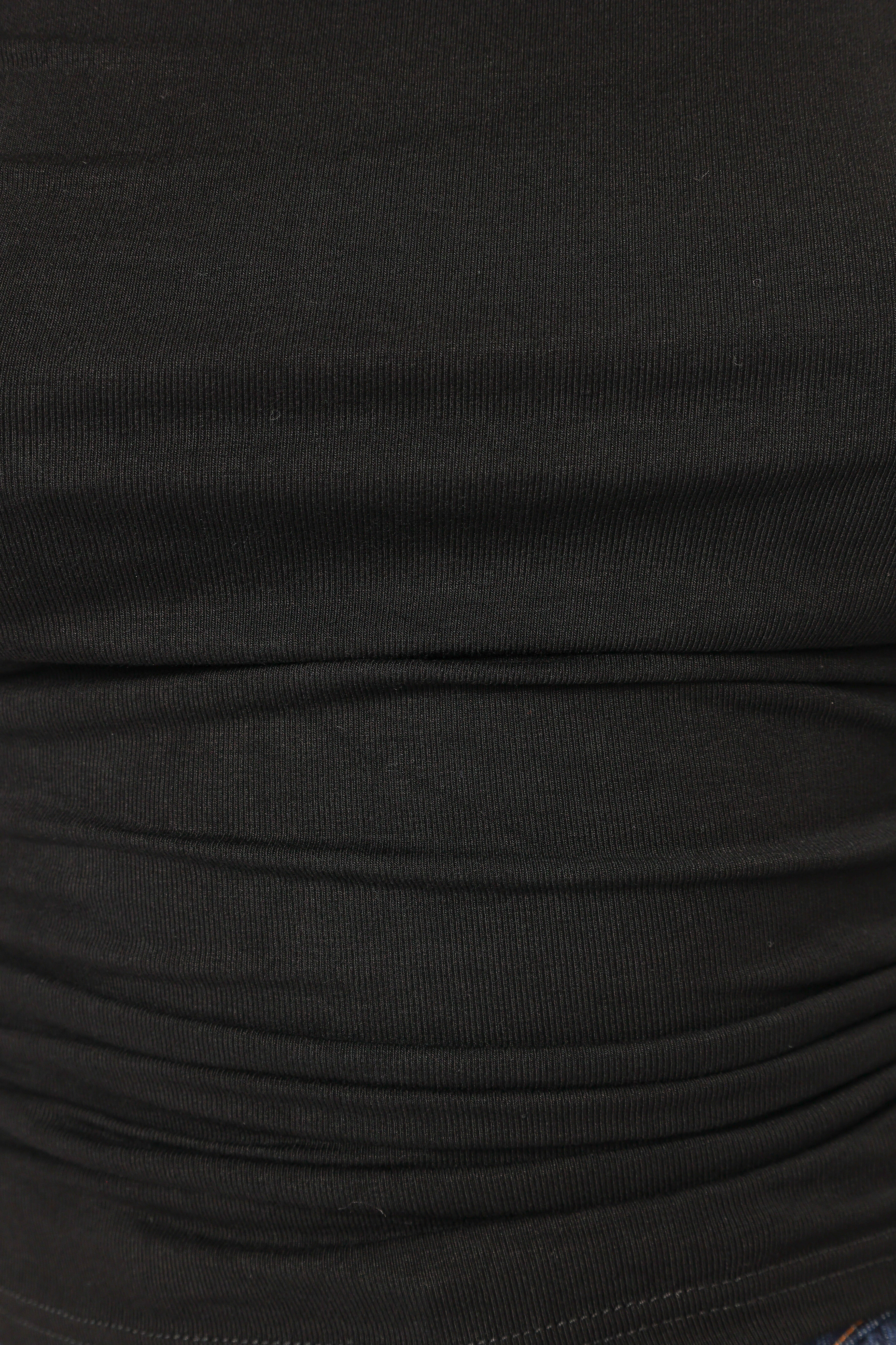Lanna Off Shoulder Top - Black